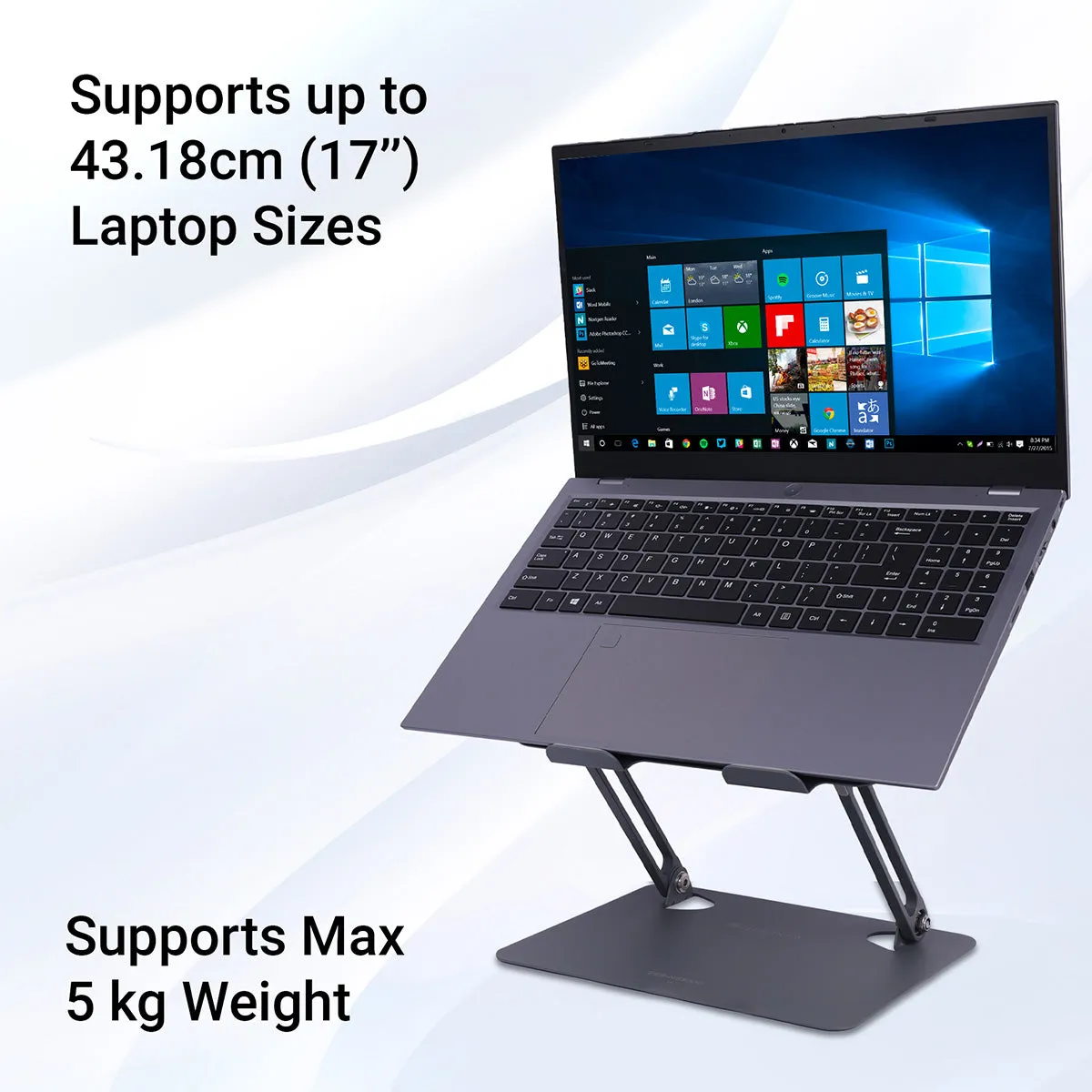 Zebronics Laptop & Tablet Stand For 17 Inch NS3000 view 5